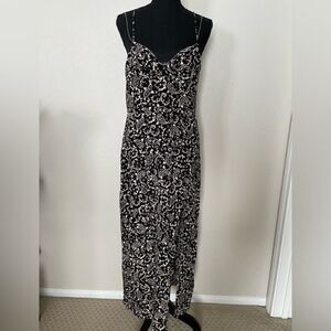 NWT Zara Chain Strap Midi Dress